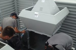 Exhaust fan installation Yandi